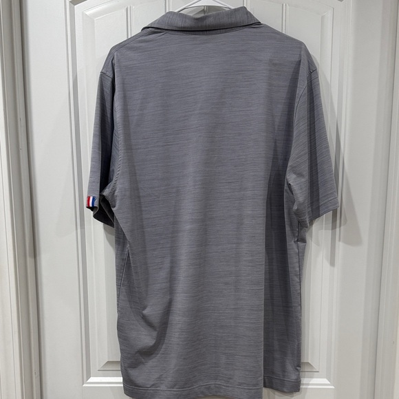 EUC Men's Gray Polo Shirt with Logo - Picture 7 of 7